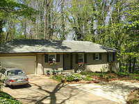 House on Chamblee Dunwoody Road, Georgia